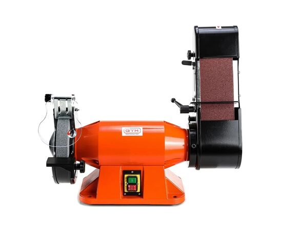 Точильний верстат GTM 200мм 900Вт 230В MDB100/200HD 200*32*32, шліфстрічка 100*914 (MDB100/200HD), зображення 3