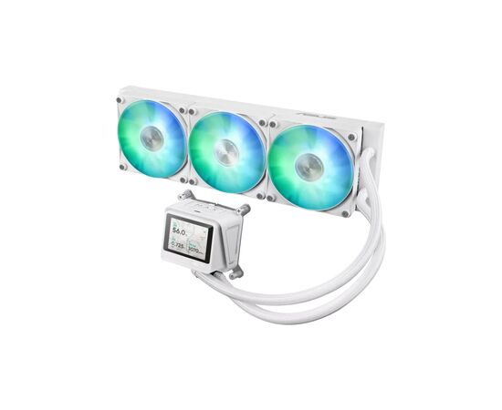 Система жидкостного охлаждения ASUS Max Gaming LC 360 ARGB LCD White (90RC01G2-B0EAY0), изображение 3