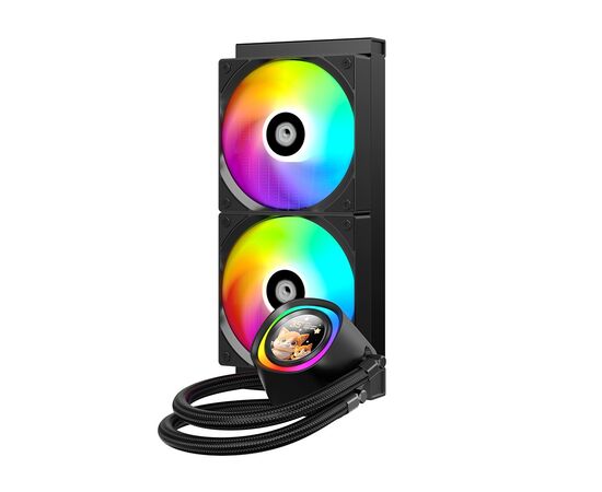 Система жидкостного охлаждения ID-Cooling FX240 LCD, изображение 2