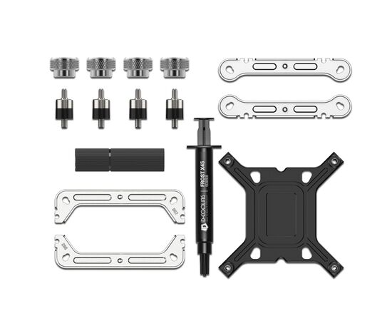 Система жидкостного охлаждения ID-Cooling FX240 LCD WHITE, изображение 13