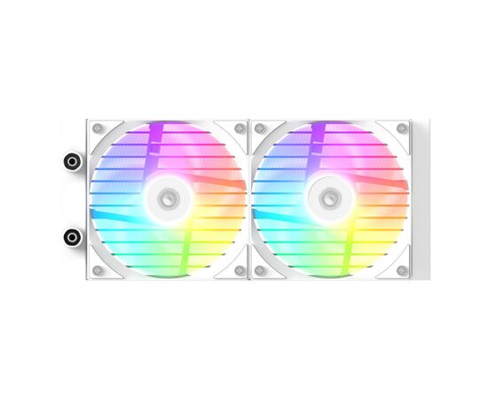Система жидкостного охлаждения ID-Cooling FX240 LCD WHITE, изображение 3