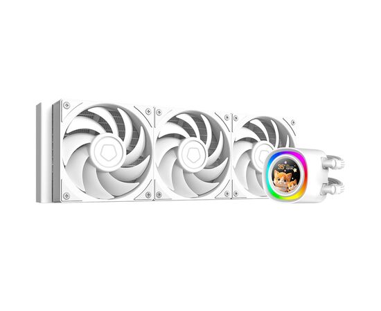 Система жидкостного охлаждения ID-Cooling FX360 LCD PE WHITE