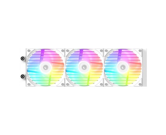 Система жидкостного охлаждения ID-Cooling FX360 LCD WHITE, изображение 3