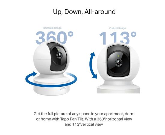 Камера видеонаблюдения TP-Link TAPO-C212, изображение 5