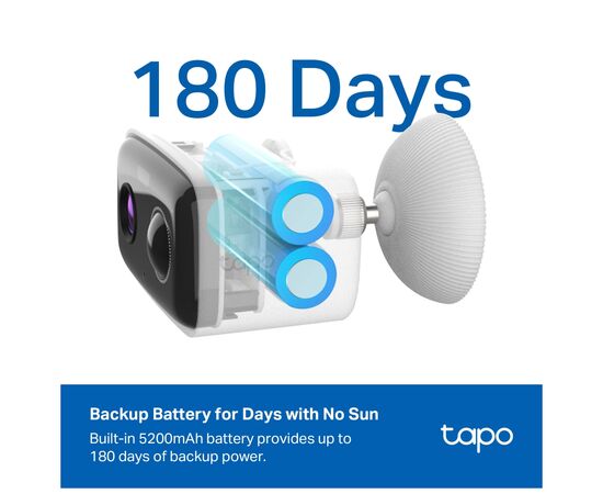 Камера видеонаблюдения TP-Link TAPO-C400-KIT (TAPO-C400KIT), изображение 6