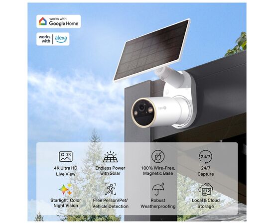 Камера видеонаблюдения TP-Link TAPO-C460-KIT (TAPO-C460KIT), изображение 5