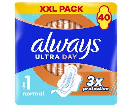 Гігієнічні прокладки Always Ultra Normal (Розмір 1) 40 шт. (8006540211380)