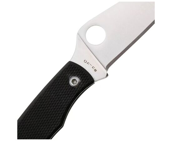 Нож Spyderco Grasshopper 12C27 G10 Black (C138GBKP), изображение 7