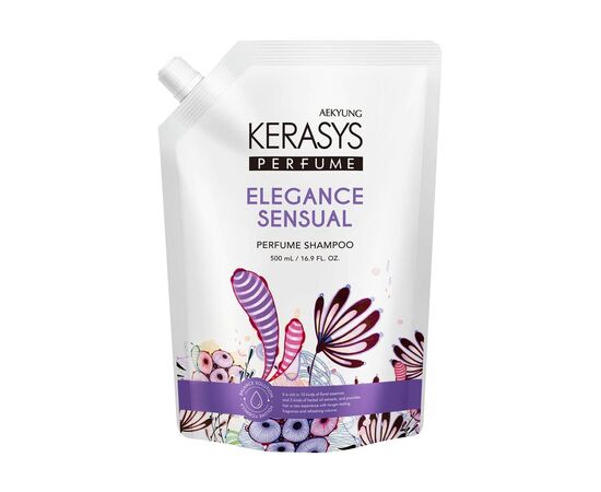Шампунь KeraSys Elegance & Sensual Perfumed Shampoo Дой-пак 500 мл (8801046396957)