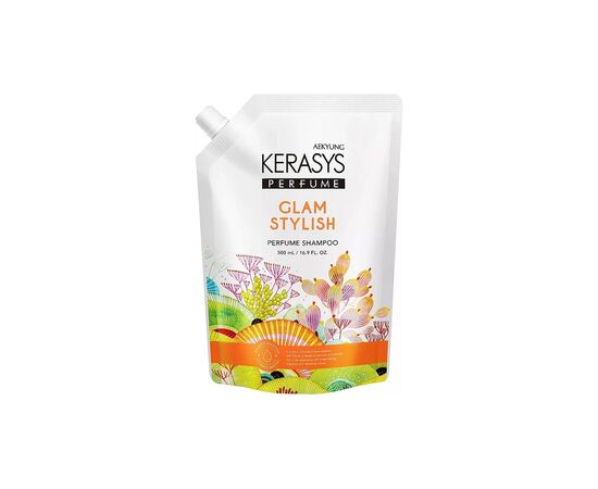 Шампунь KeraSys Glam & Stylish Perfumed Shampoo Дой-пак 500 мл (8801046396988)