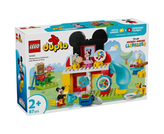 Конструктор LEGO DUPLO Disney Микки Маус: Клубный дом из Минни и Плуто (10465)