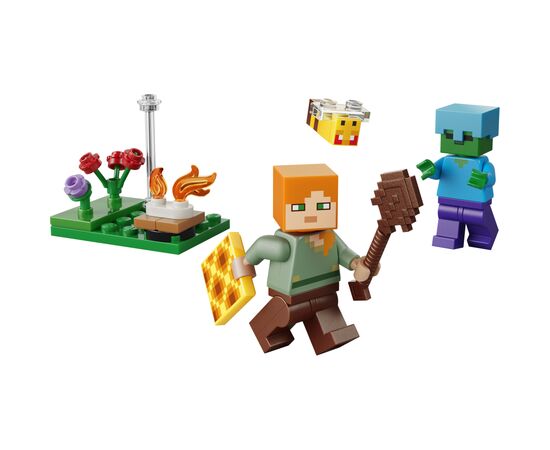 Конструктор LEGO recruitment Minecraft Конфликт у костра Алекса (30732-), изображение 2
