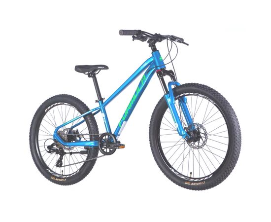 Велосипед Formula 24" THOR DD CS рама-12" Al 2026 синій з зеленим (OPS-FR-24-446), зображення 2