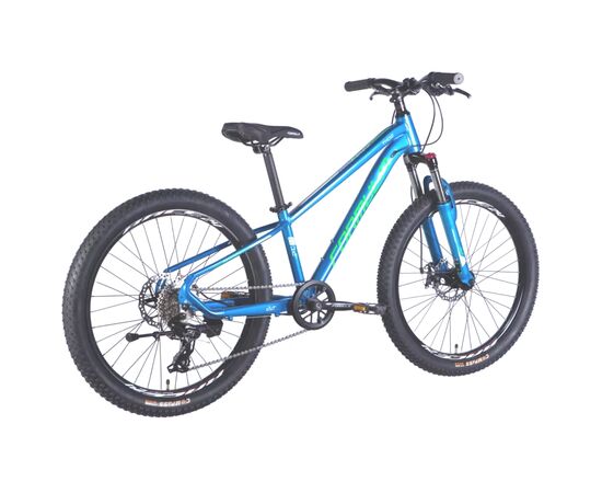 Велосипед Formula 24" THOR DD CS рама-12" Al 2026 синій з зеленим (OPS-FR-24-446), зображення 3