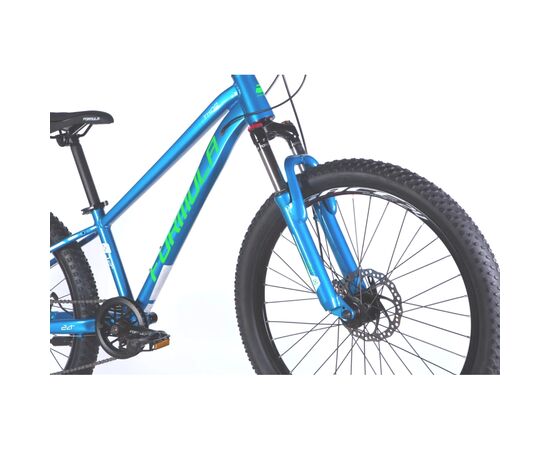 Велосипед Formula 24" THOR DD CS рама-12" Al 2026 синій з зеленим (OPS-FR-24-446), зображення 4
