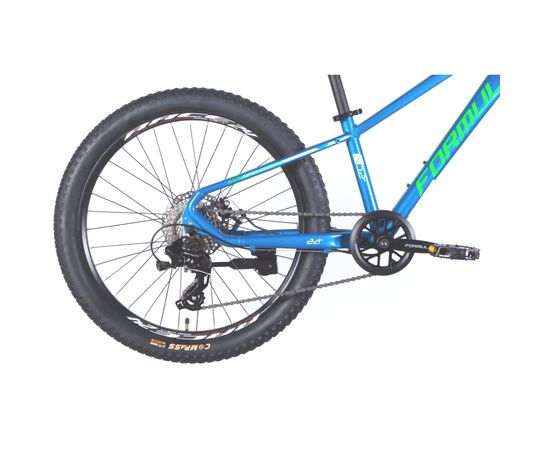 Велосипед Formula 24" THOR DD CS рама-12" Al 2026 синій з зеленим (OPS-FR-24-446), зображення 5