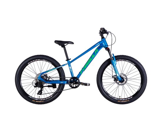 Велосипед Formula 24" THOR DD CS рама-12" Al 2026 синій з зеленим (OPS-FR-24-446)