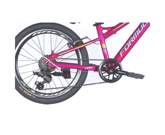Велосипед Formula 20" BLACKWOOD Vbr FR рама-11" AL 2026 малиновий (OPS-FR-20-106), изображение 5