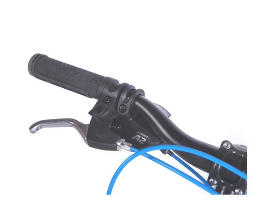 Велосипед Formula 20" BLACKWOOD Vbr FR рама-11" AL 2026 синій з зеленим (OPS-FR-20-107), зображення 7