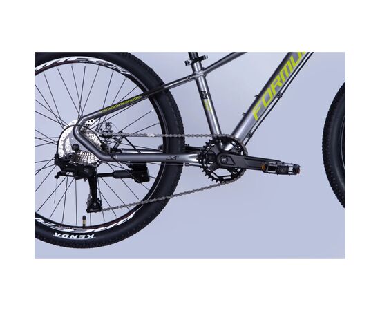 Велосипед Formula 24" ZEPHYR 3.0 DD CS рама-12" AL 2026 сірий з зеленим (OPS-FR-24-447), изображение 5