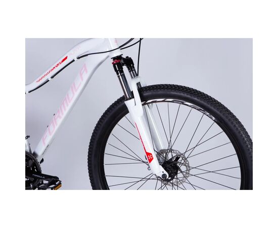 Велосипед Formula 27.5" ALPINA DD FR рама-16" AL 2026 білий з рожевим (OPS-FR-27.5-292), изображение 4