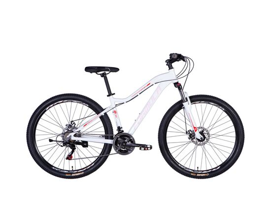 Велосипед Formula 27.5" ALPINA DD FR рама-16" AL 2026 білий з рожевим (OPS-FR-27.5-292)