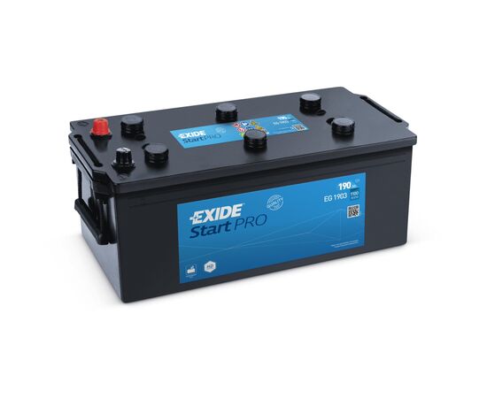 Акумулятор автомобільний EXIDE Start PRO 190A (EG1903)