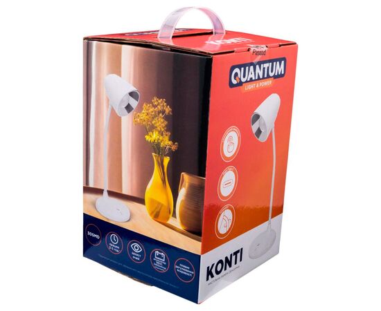 Настільна лампа Quantum KONTI LED з USB (QM-TL1050), зображення 7