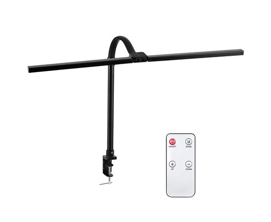 Настільна лампа Mealux Black з пультом (DL-1025 + remote Black)