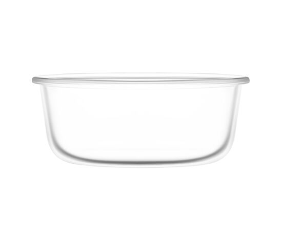 Пищевой контейнер Ardesto Gemini круглий, 0.4л, боросилікатне скло, прозорий (AR1240BRD), изображение 6