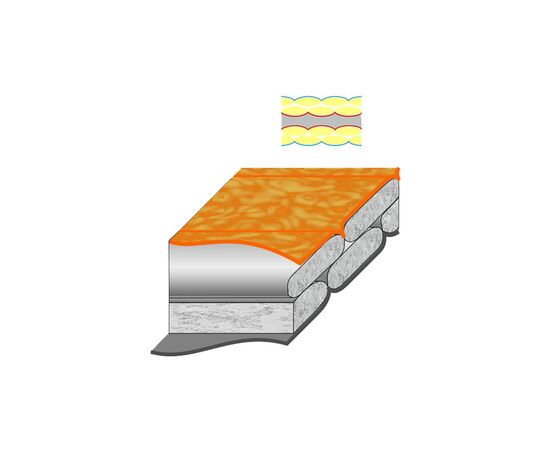 Спальный мешок Terra Incognita Siesta Regular 200 L жовтогарячий/сірий (4823081505280), изображение 2