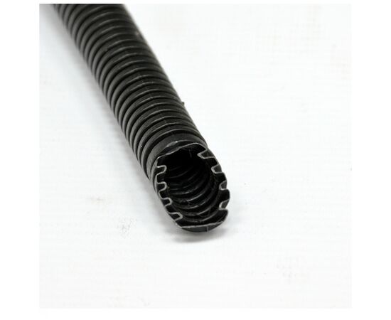 Труба гофрированная с протяжкой D16/10.7 мм, PVC, УФ стойкая, чёрная, бухта 50м Kopos (1416ED_F50D), изображение 3