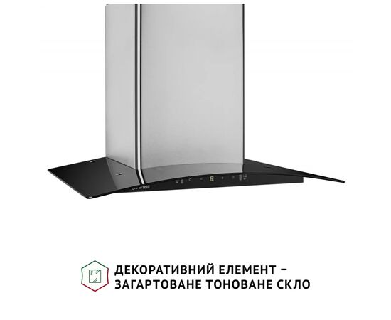 Вытяжка кухонная Perfelli GRASSI 6PWX INOX, изображение 3