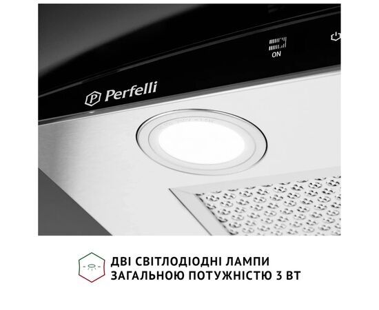 Вытяжка кухонная Perfelli GRASSI 6PWX INOX, изображение 5