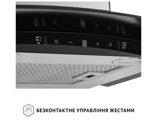 Вытяжка кухонная Perfelli GRASSI 6PWX INOX, изображение 7