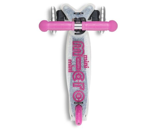 Самокат Micro Mini Deluxe складний серії Foldable Orion Glow LED" Рожевий" (MMD373), изображение 5