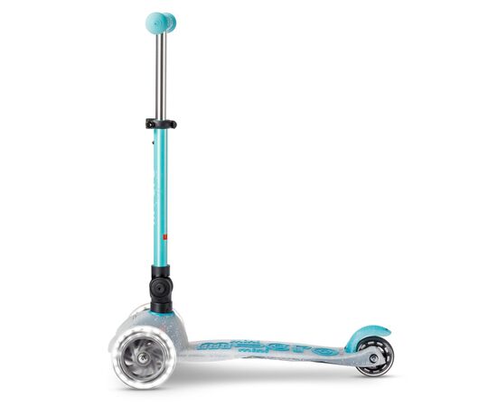 Самокат Micro Mini Deluxe складний серії Foldable Orion Glow LED" Синій" (MMD374), изображение 2