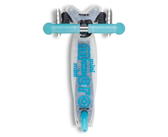 Самокат Micro Mini Deluxe складний серії Foldable Orion Glow LED" Синій" (MMD374), изображение 5