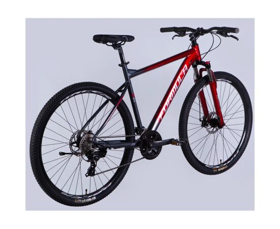 Велосипед Formula 29" F-1 DD CS рама-21" AL 2026 червоно-сірий (OPS-FR-29-437), зображення 3