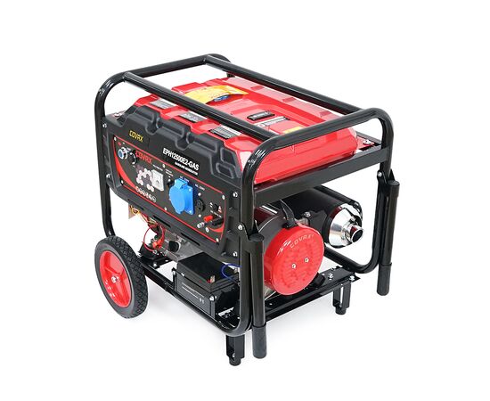 Генератор COVAX EPH12500E2-GAS, 8.0kW, бензин/газ, 220V, 50Hz, DC12V, 18HP, електро стартер, 25L (EPH12500E2-GAS)