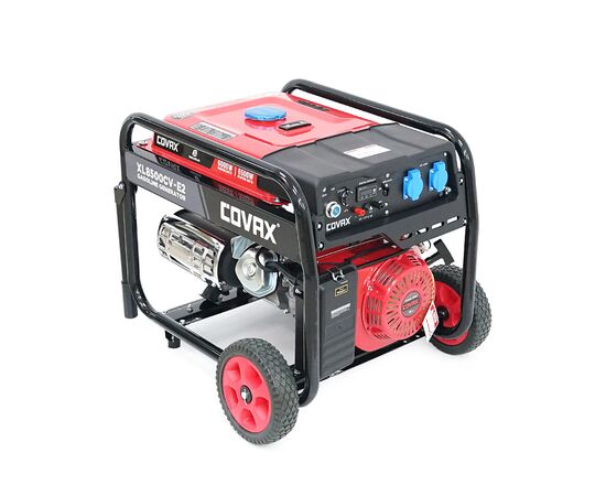 Генератор COVAX XL8500CV-E2, 6.0kW, 220V, 50Hz, DC12V, 15HP, электро стартер, 25L (XL8500CV-E2)