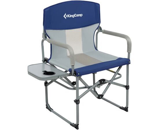 Кресло складное KingCamp ASH Navy/Beige (KC3824_NAVY/MEDIUMGREY), изображение 2