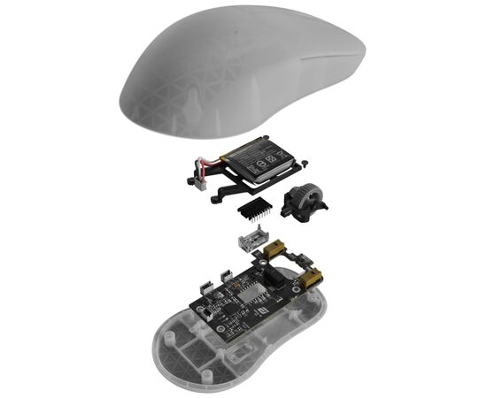 Мышка Endgame Gear XM2w 4k v2 Wireless Transparent White (PGW-EG-MOU-082), изображение 15