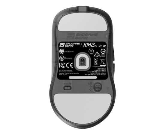 Мышка Endgame Gear XM2w 4k v2 Wireless Transparent Black (PGW-EG-MOU-081), изображение 10