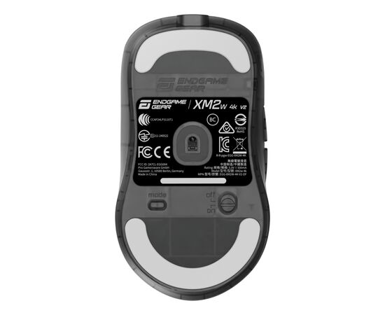 Мышка Endgame Gear XM2w 4k v2 Wireless Transparent Black (PGW-EG-MOU-081), изображение 9