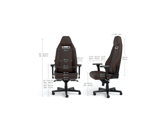 Кресло игровое Noblechairs LEGEND Brown (NBL-LGD-GER-JED), изображение 5