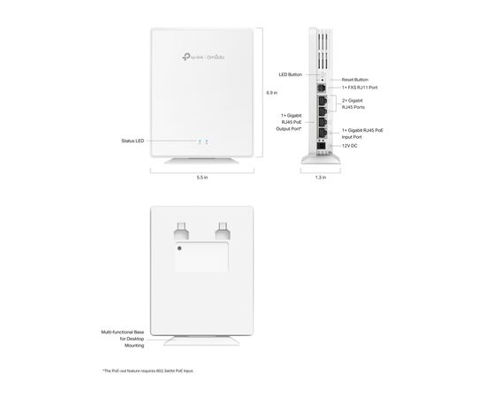 Точка доступа Wi-Fi TP-Link EAP650-DESKTOP, изображение 10