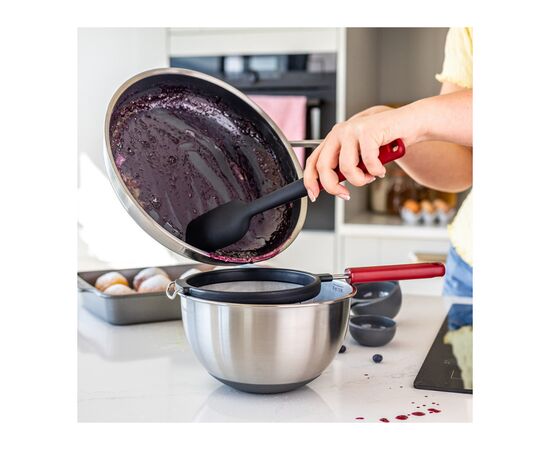 Лопатка кухонная KitchenAid Classic для тіста 30 см червоний (KHA030OHEREG), изображение 4