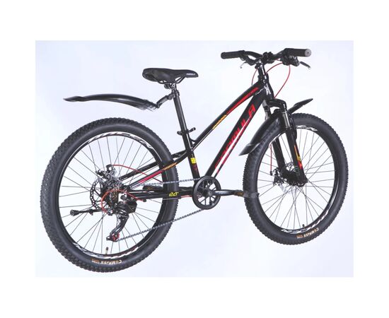 Велосипед Formula 24" ACID DD FR рама-11" AL 2026 чорний з червоним (OPS-FR-24-439), изображение 3