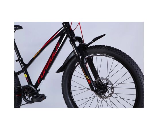 Велосипед Formula 24" ACID DD FR рама-11" AL 2026 чорний з червоним (OPS-FR-24-439), изображение 4